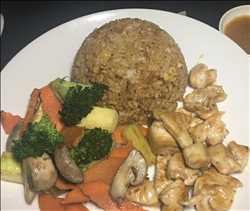 Hibachi Chicken Lunch